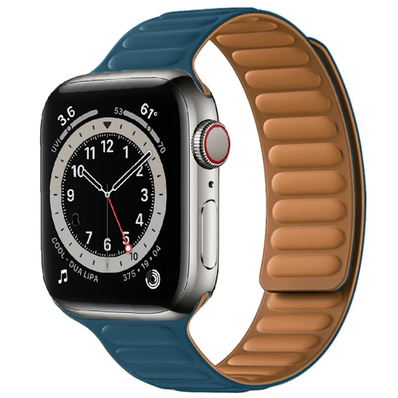 Modisch Apple Watch Series 7 41mm Silikon / TPU armband