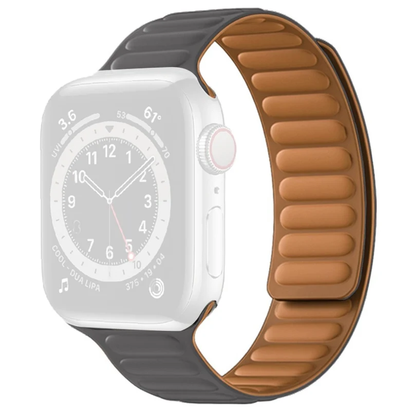Modisch Apple Watch Series 7 41mm Silikon / TPU armband