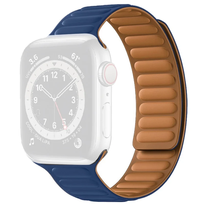 Modisch Apple Watch Series 7 41mm Silikon / TPU armband