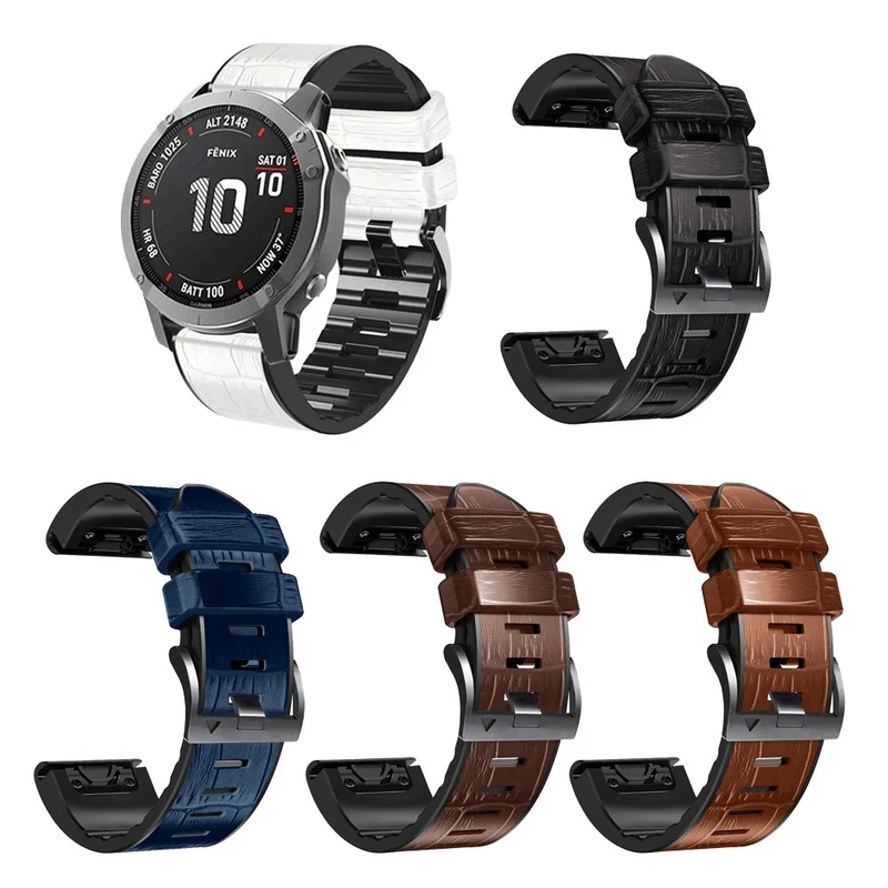Cool Universell Garmin Kunstleder und Silikon / TPU armband