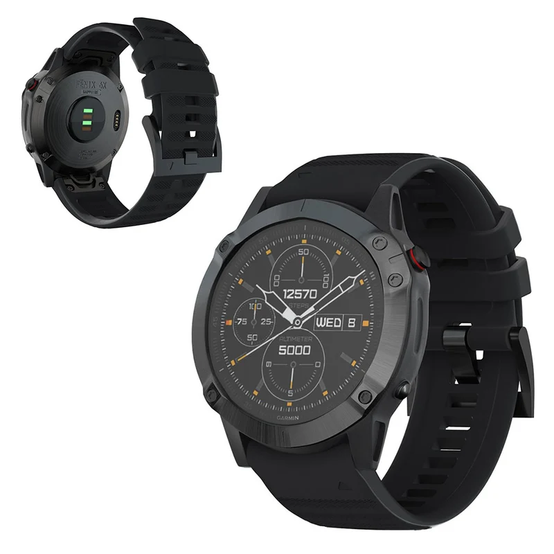Garmin Fenix 6X Pro / Garmin Fenix 6X Silikon / TPU armband