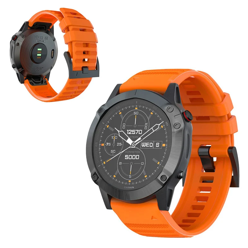 Garmin Fenix 6X Pro / Garmin Fenix 6X Silikon / TPU armband