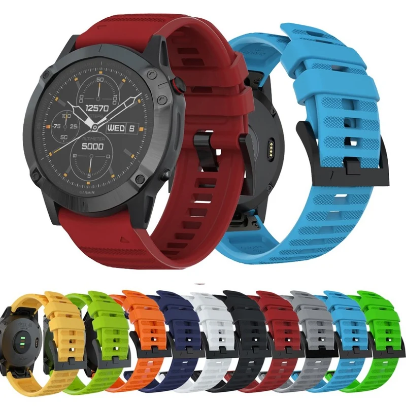 Garmin Fenix 6X Pro / Garmin Fenix 6X Silikon / TPU armband