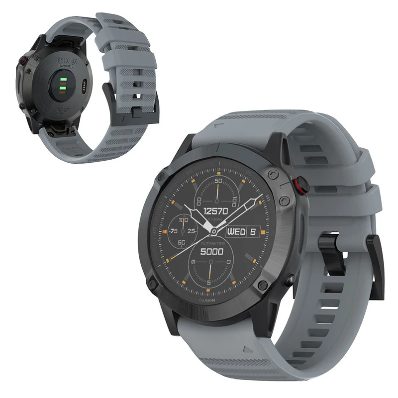 Garmin Fenix 6X Pro / Garmin Fenix 6X Silikon / TPU armband
