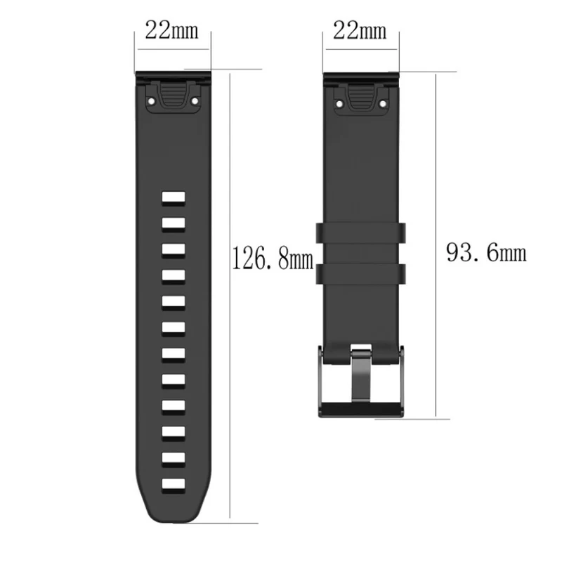 Super sympathisch Universell Garmin Silikon / TPU armband