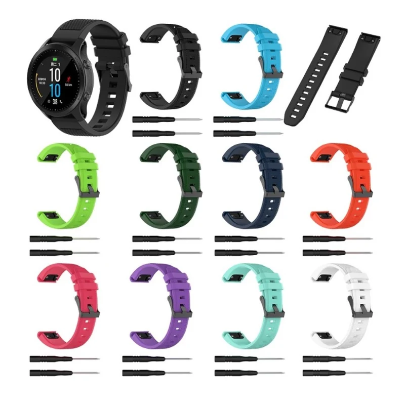 Super sympathisch Universell Garmin Silikon / TPU armband