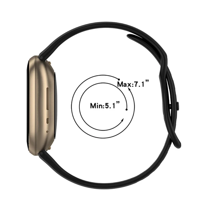 Absolut zuverlässig Universell Fitbit Silikon / TPU armband - Größe: S