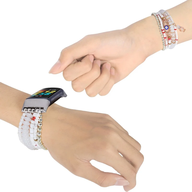 Unglaublich angenehm Fitbit Charge 5 Strass armband