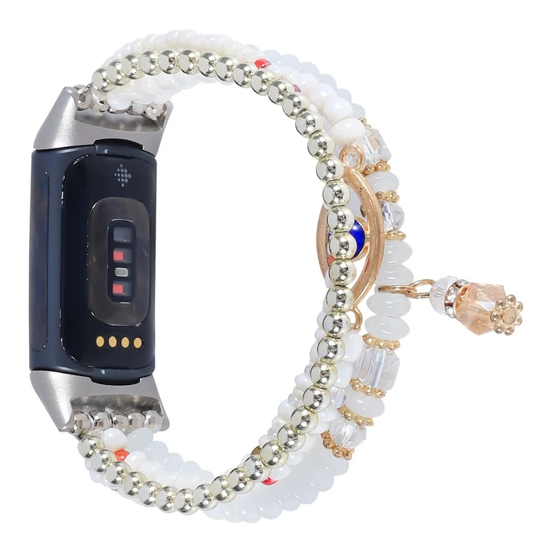 Unglaublich angenehm Fitbit Charge 5 Strass armband
