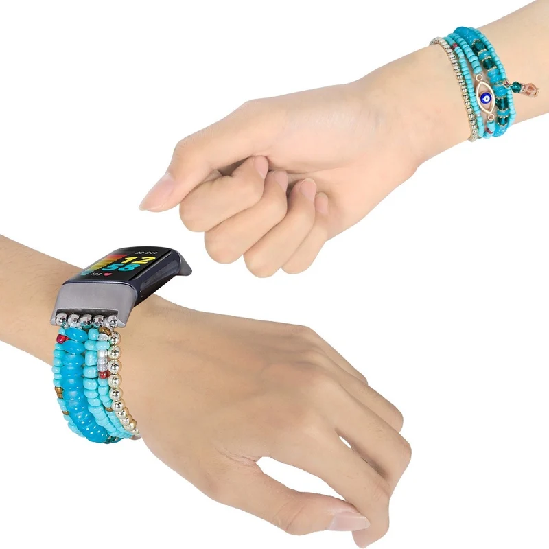 Unglaublich angenehm Fitbit Charge 5 Strass armband