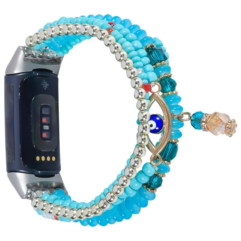 Unglaublich angenehm Fitbit Charge 5 Strass armband