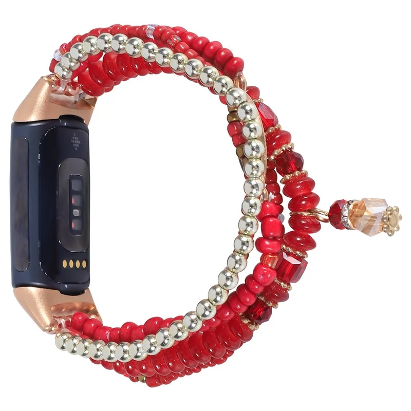 Unglaublich angenehm Fitbit Charge 5 Strass armband