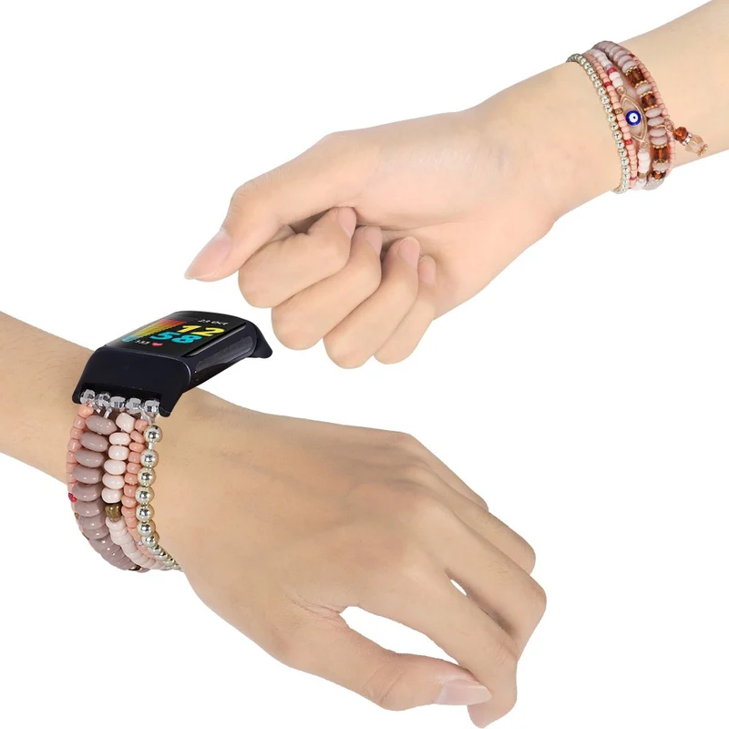 Unglaublich angenehm Fitbit Charge 5 Strass armband