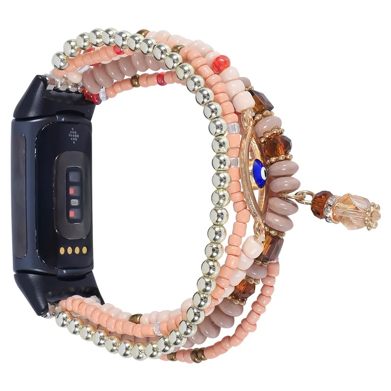 Unglaublich angenehm Fitbit Charge 5 Strass armband