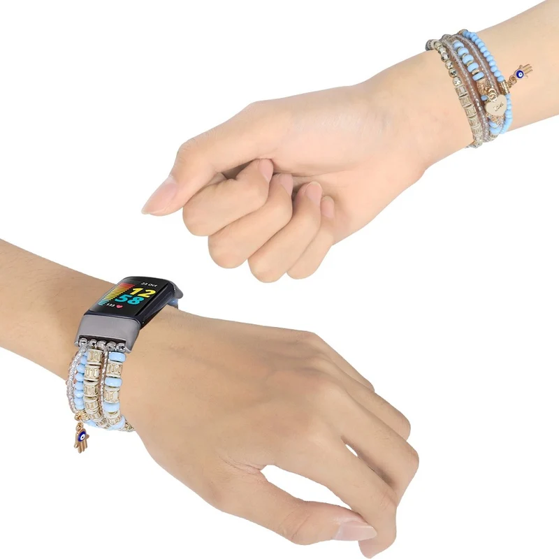 Sehr gut Fitbit Charge 5 Strass armband