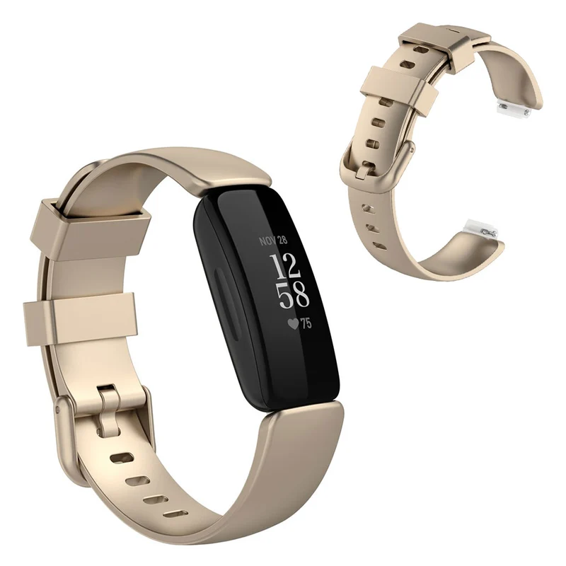 Absolut robust Fitbit Inspire 2 Silikon / TPU armband - Größe: L