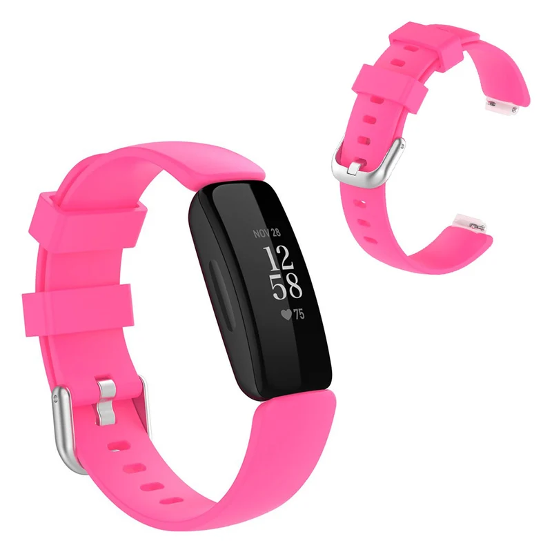 Absolut robust Fitbit Inspire 2 Silikon / TPU armband - Größe: L