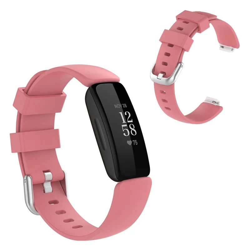 Absolut robust Fitbit Inspire 2 Silikon / TPU armband - Größe: L