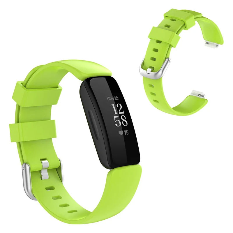 Absolut robust Fitbit Inspire 2 Silikon / TPU armband - Größe: L