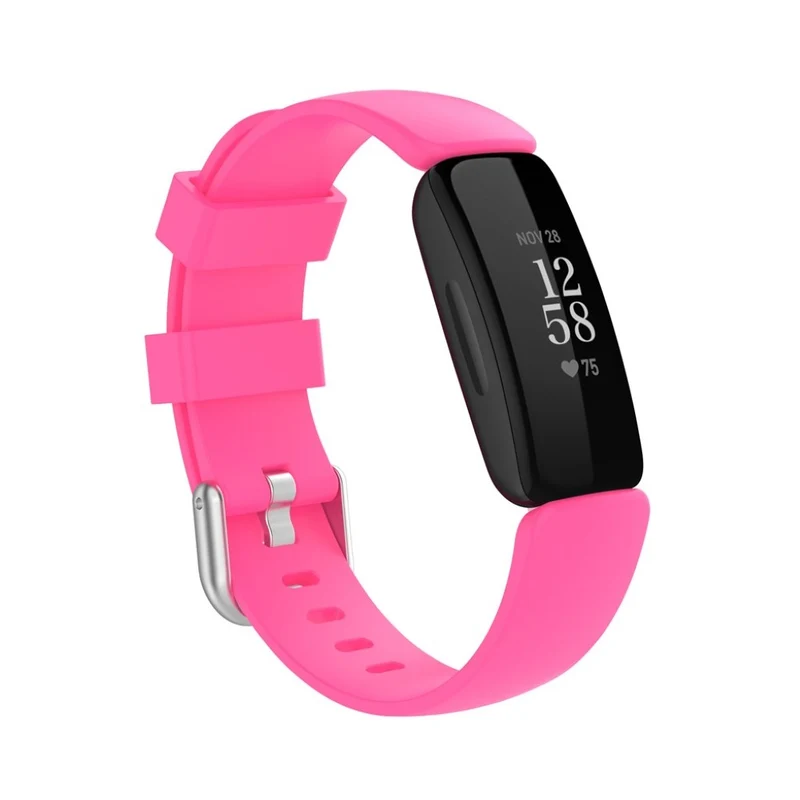 Absolut robust Fitbit Inspire 2 Silikon / TPU armband - Größe: L