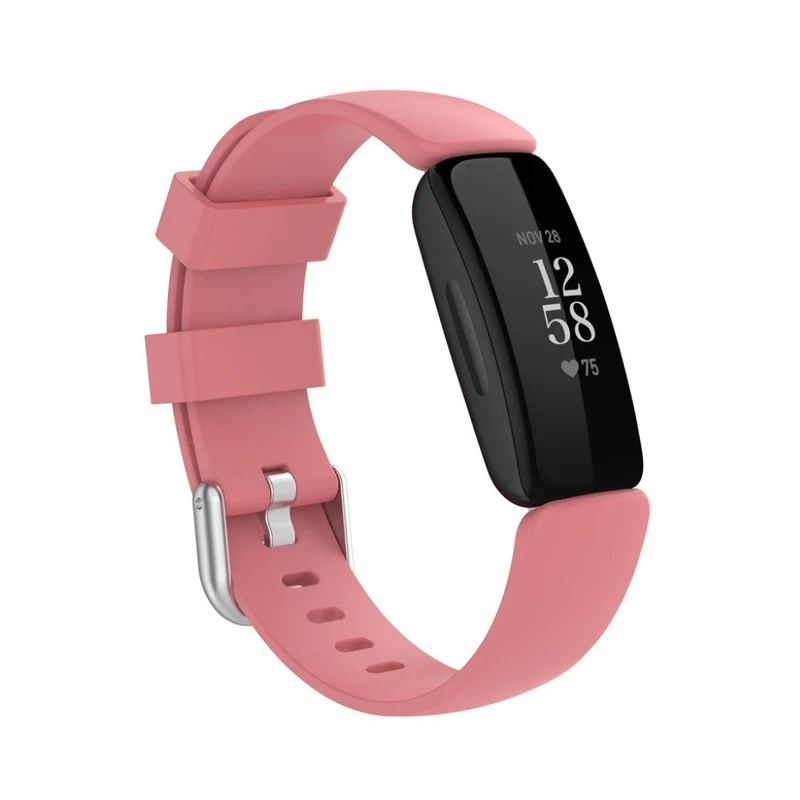 Absolut robust Fitbit Inspire 2 Silikon / TPU armband - Größe: L