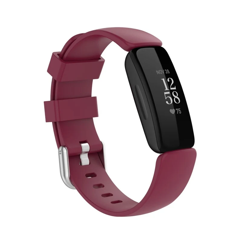 Absolut robust Fitbit Inspire 2 Silikon / TPU armband - Größe: L