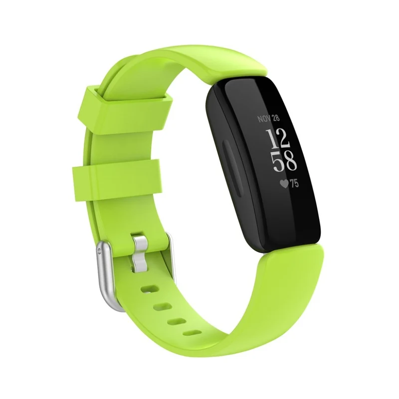 Absolut robust Fitbit Inspire 2 Silikon / TPU armband - Größe: L