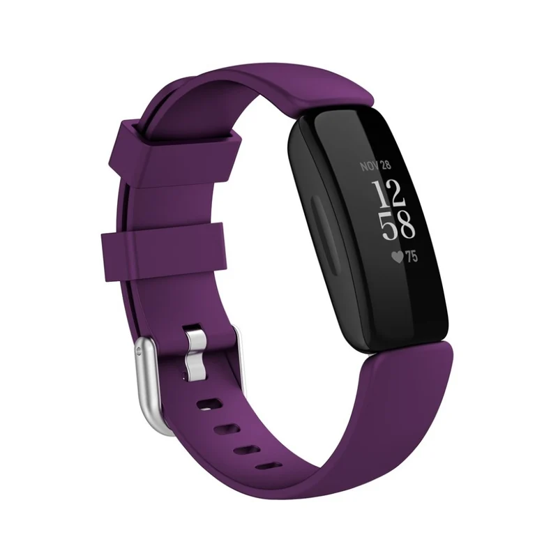 Absolut robust Fitbit Inspire 2 Silikon / TPU armband - Größe: L