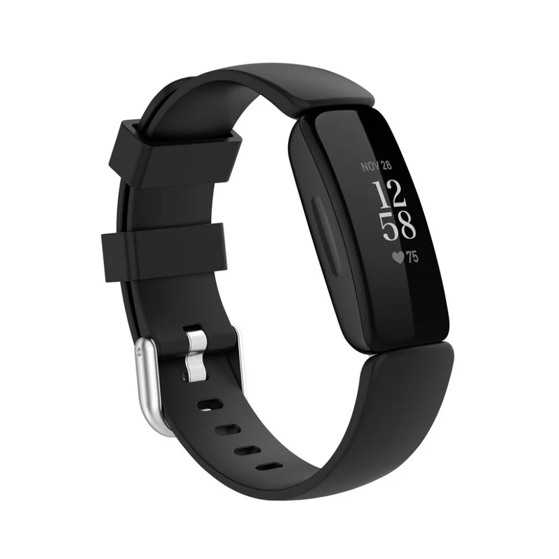 Absolut robust Fitbit Inspire 2 Silikon / TPU armband - Größe: L