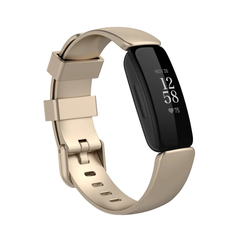 Absolut robust Fitbit Inspire 2 Silikon / TPU armband - Größe: L