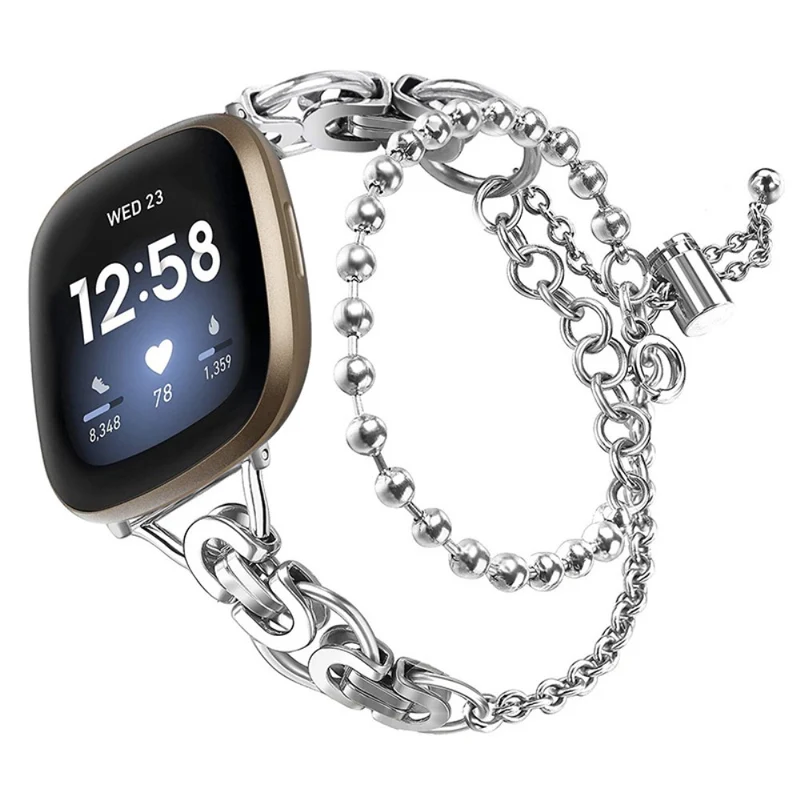 Unglaublich gut Fitbit Versa 3 Metall armband