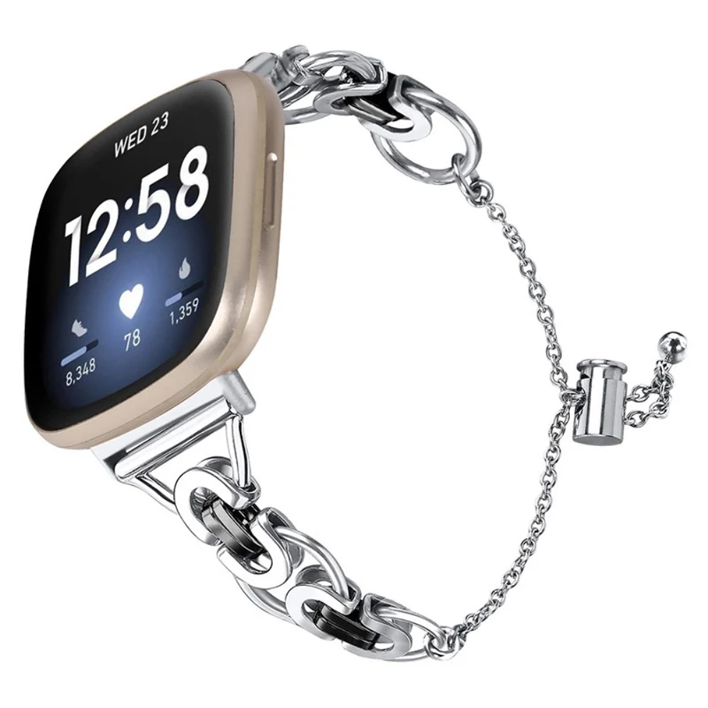 Auffallend gut Fitbit Versa 3 Metall armband