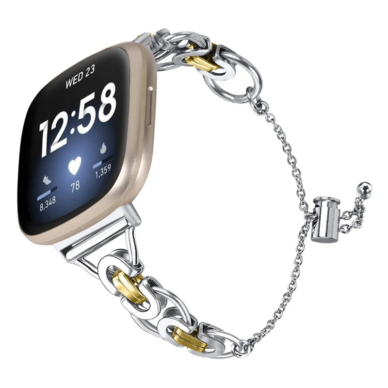 Auffallend gut Fitbit Versa 3 Metall armband