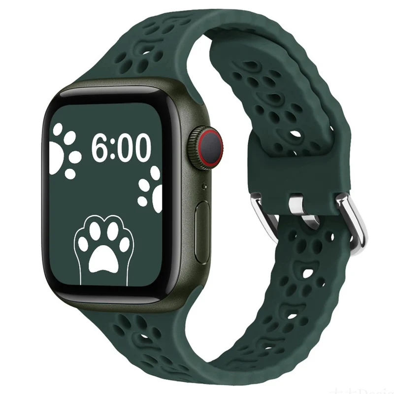 Robust Apple Watch Series 7 41mm Silikon / TPU armband