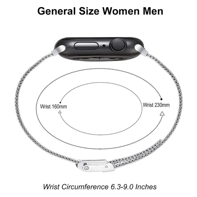 Mega fantastisch Apple Watch Series 7 41mm Metall armband