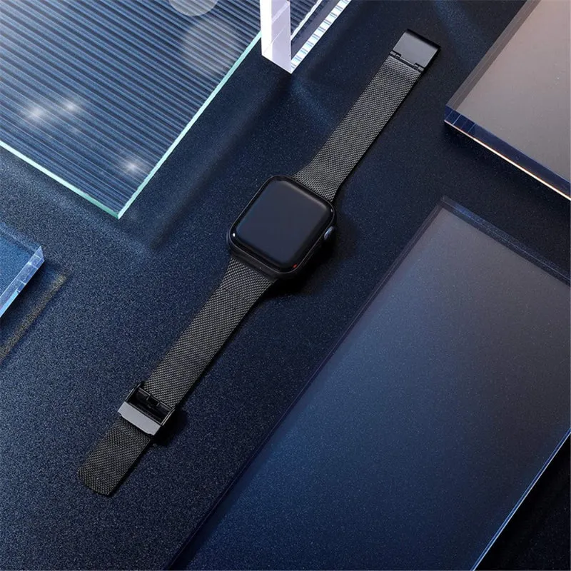 Auffallend schön Apple Watch Series 7 41mm Metall armband
