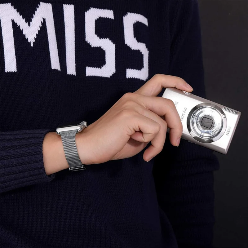Auffallend schön Apple Watch Series 7 41mm Metall armband