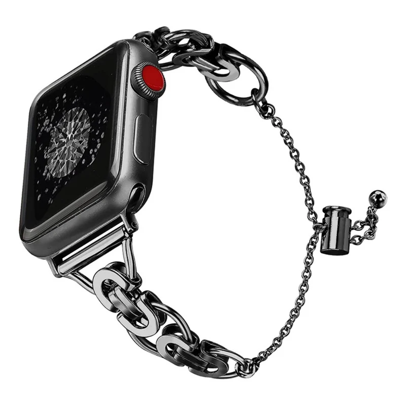 Mega modisch Apple Watch Series 7 41mm Metall armband