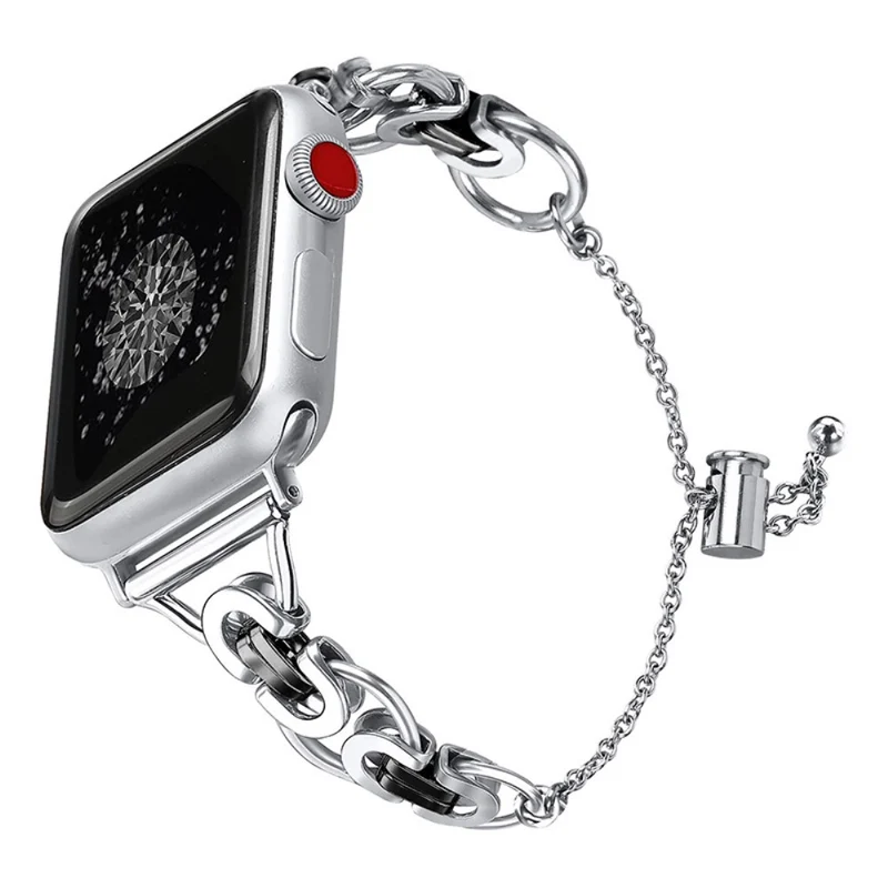 Mega modisch Apple Watch Series 7 41mm Metall armband