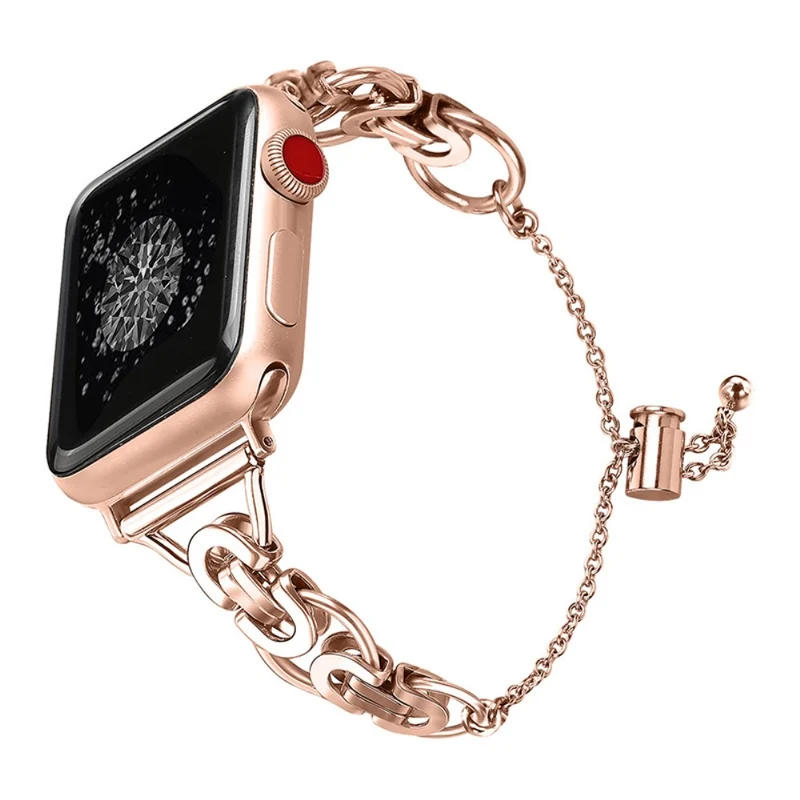 Mega modisch Apple Watch Series 7 41mm Metall armband