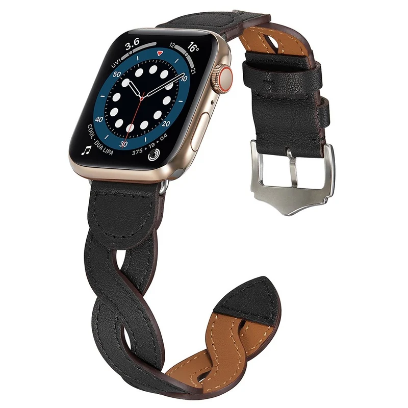 Dauerhaft Apple Watch Series 7 41mm Echtes Leder armband