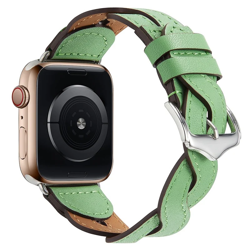 Dauerhaft Apple Watch Series 7 41mm Echtes Leder armband
