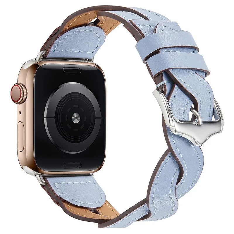 Dauerhaft Apple Watch Series 7 41mm Echtes Leder armband