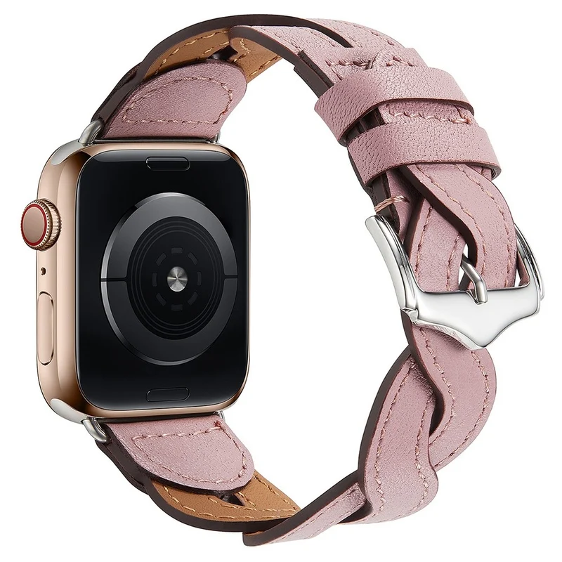Dauerhaft Apple Watch Series 7 41mm Echtes Leder armband