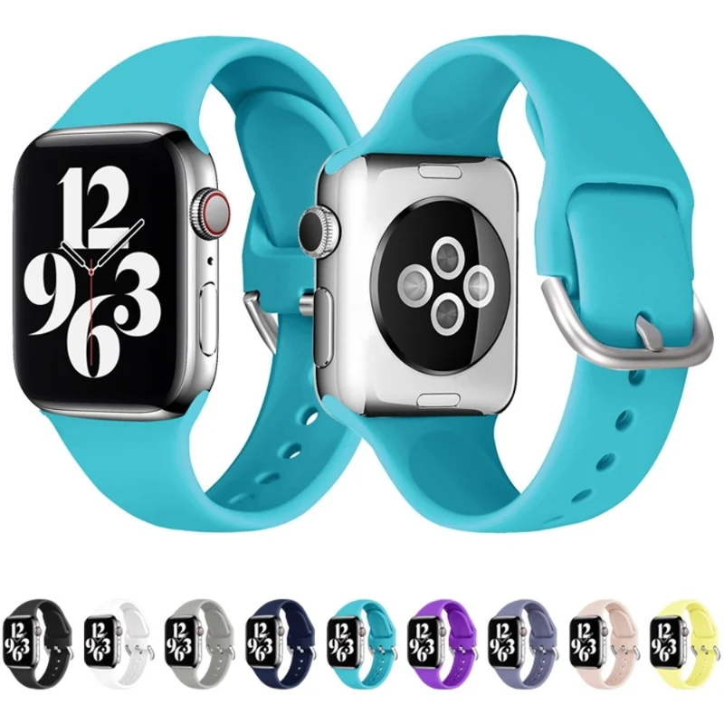 Zeitlos Apple Watch Series 7 41mm Silikon / TPU armband