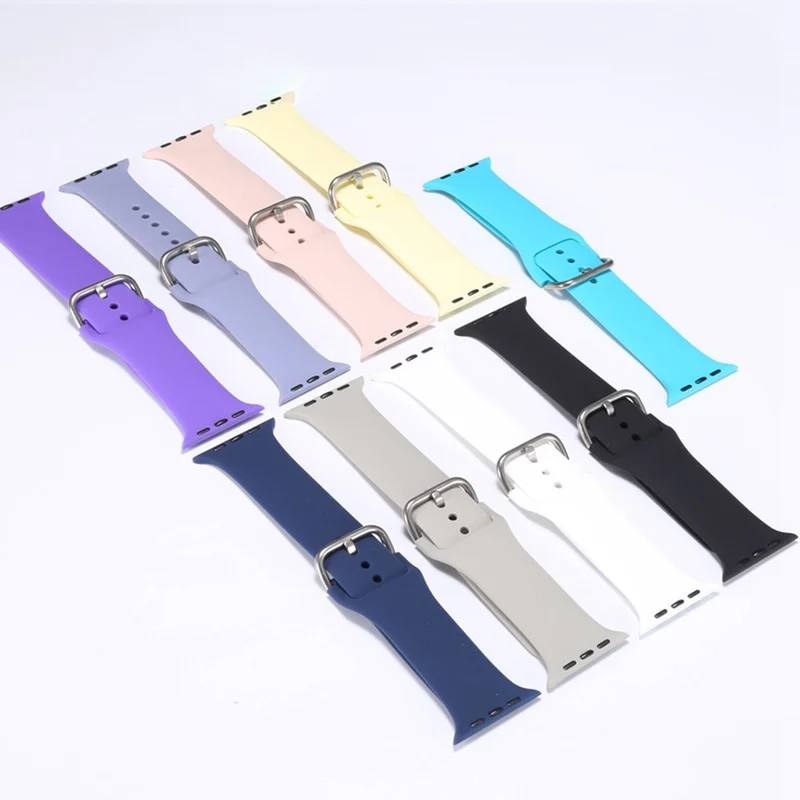 Zeitlos Apple Watch Series 7 41mm Silikon / TPU armband