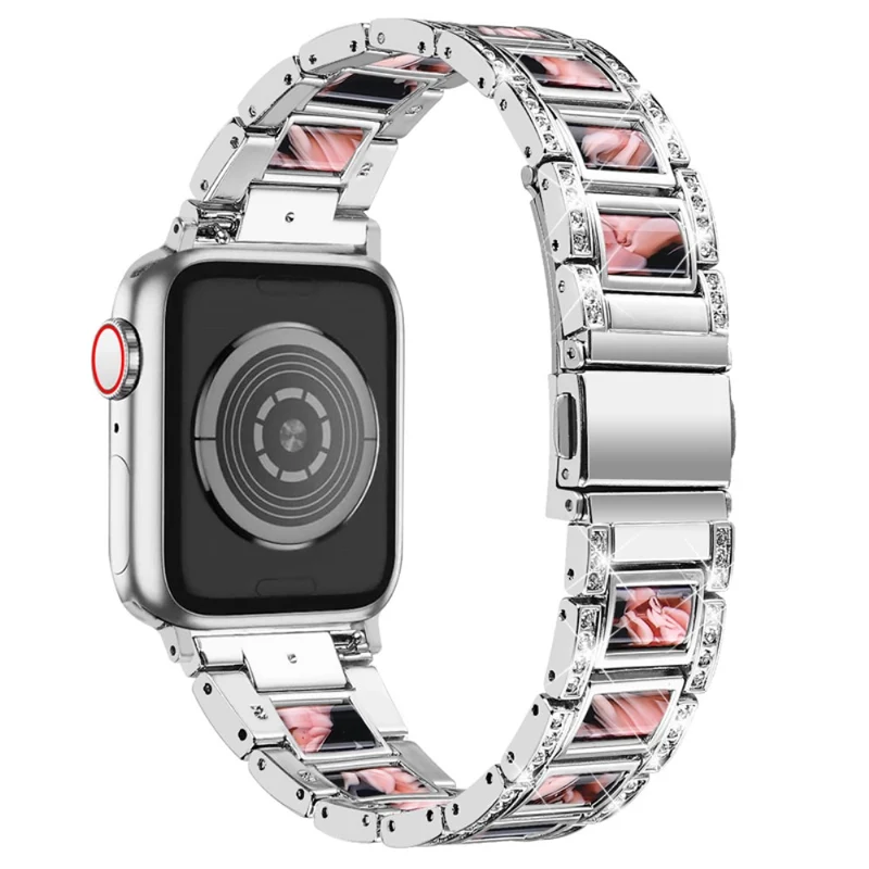 Stark Apple Watch Series 7 41mm Metall und Strass armband