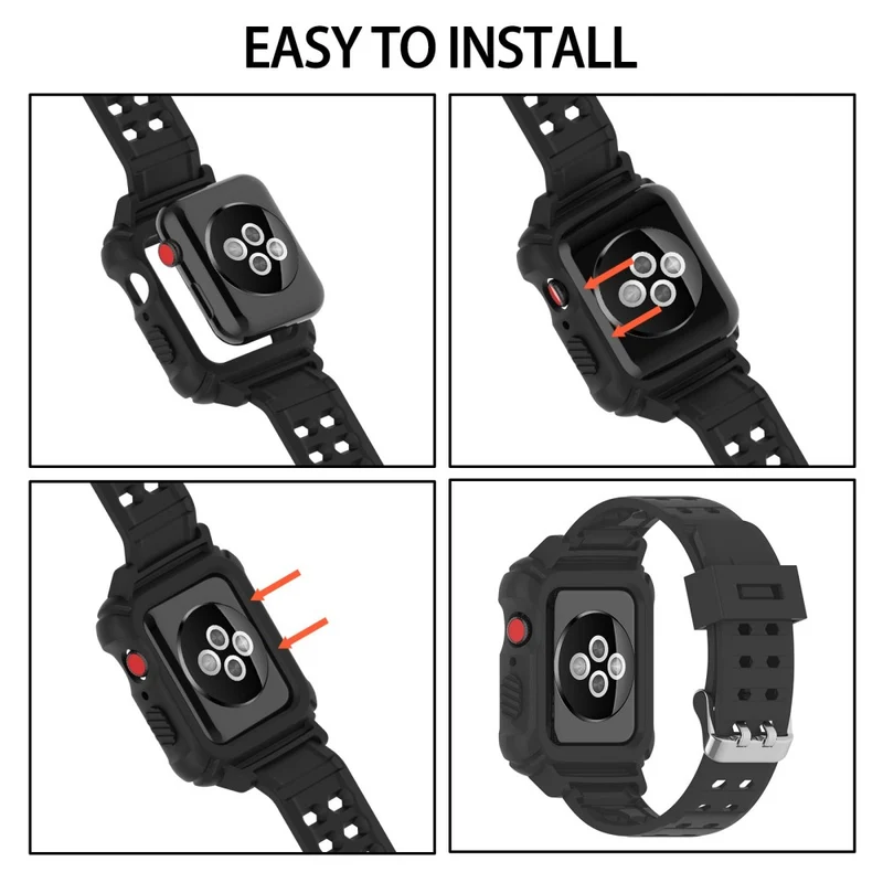 Megastark Apple Watch Series 7 41mm Silikon / TPU armband