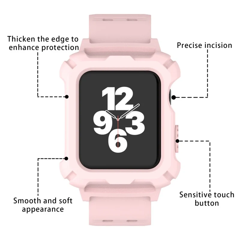 Megastark Apple Watch Series 7 41mm Silikon / TPU armband