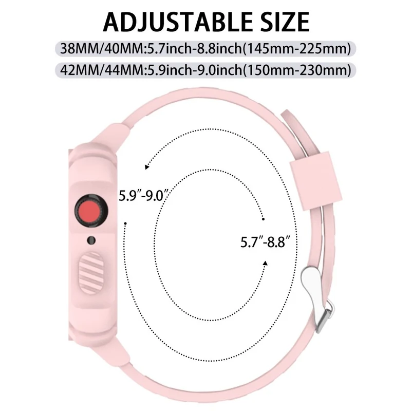 Megastark Apple Watch Series 7 41mm Silikon / TPU armband